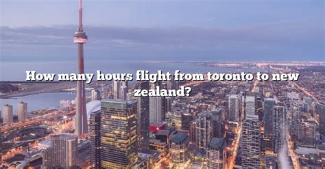Flight Duration from Toronto